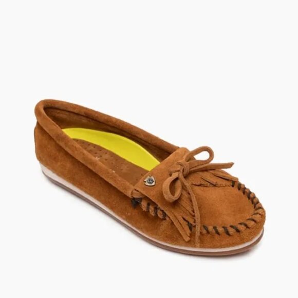 Minnetonka Kilty Plus Suede Footwear - Picture 6 of 6